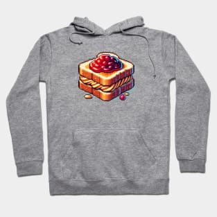 Peanut Butter And Jelly Sandwich Breakfast Yummy Sweet Kawaii Toast Hoodie